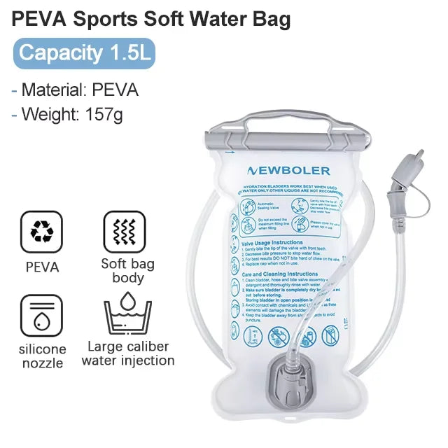 Gourde de vélo 1,5 L à 3 L — BOT242 WHI