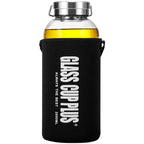 Gourde de sport en verre 600 ml à 2 L avec filtre