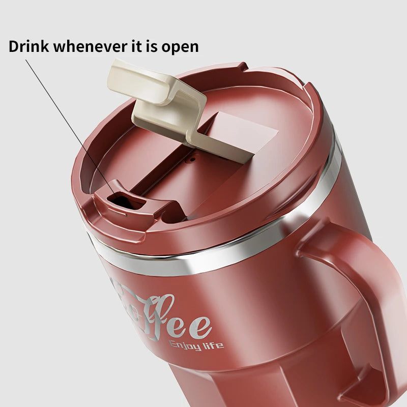 Gourde à café en inox 400 ml isotherme