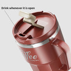 Gourde à café en inox 400 ml isotherme