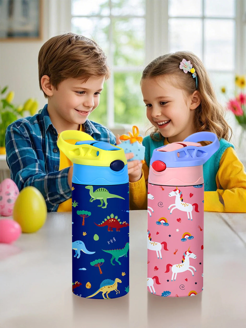 Gourde enfant en inox 350 ml isotherme