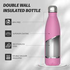 Gourde de sport en inox 500 ml isotherme