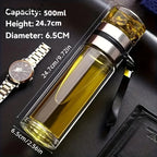 Gourde en verre 350 ml à 500 ml isotherme — 500ml