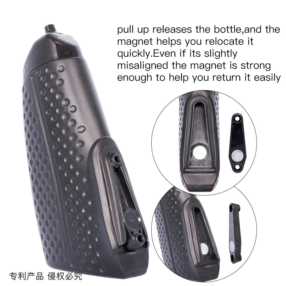 Gourde de vélo en plastique sans BPA 550 ml