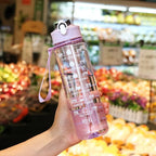 Gourde de sport 800 ml à paille