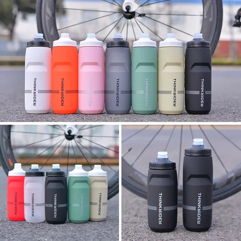 Gourde de vélo en plastique sans BPA 620 ml à 750 ml