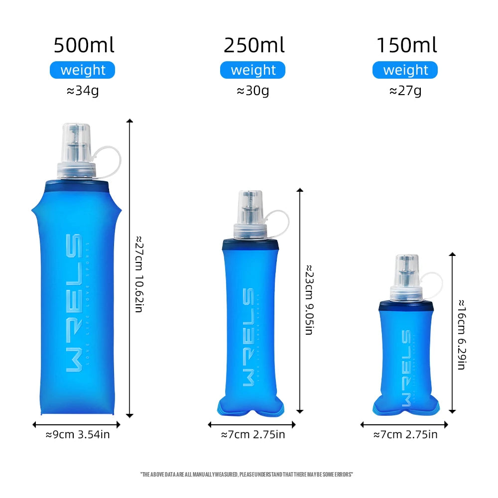 Gourde de sport en silicone 150 ml à 500 ml (2)