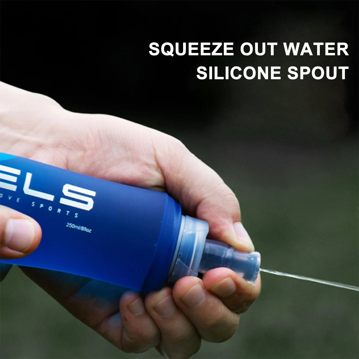 Gourde de sport en silicone 150 ml à 500 ml