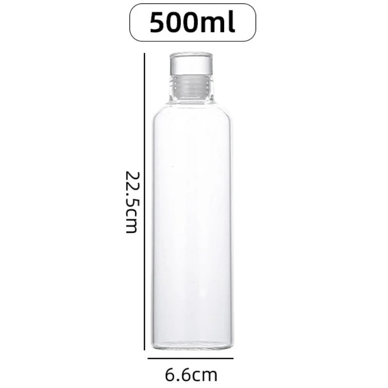 Gourde de sport en verre 300 ml à 1 L — 500ml