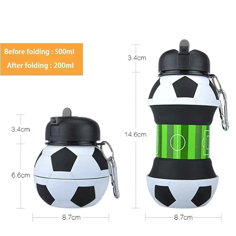 Gourde enfant en silicone anti-fuite