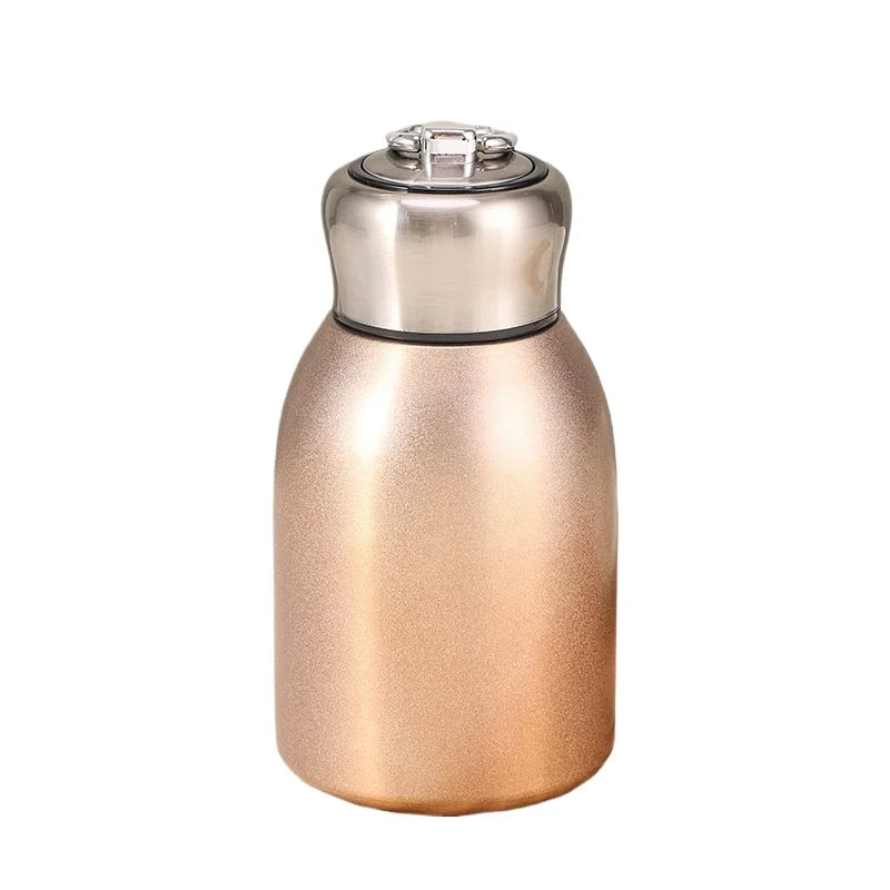 Gourde de sport en inox 300 ml isotherme — Doré s 902750