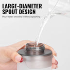 Gourde de running pliable 600 ml à 1 L avec filtre