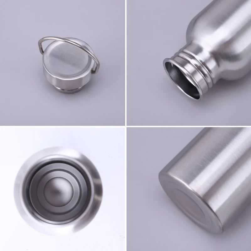 Gourde de vélo en inox 500 ml à 1 L