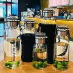 Gourde en verre 1,5 L à 2 L isotherme