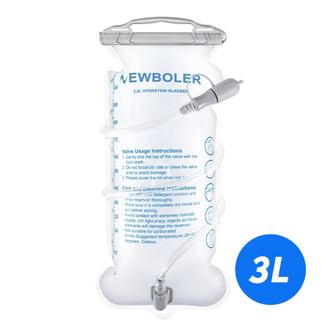 Gourde de vélo en plastique sans BPA 500 ml à 3 L — 3L