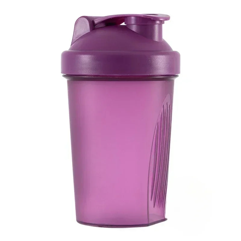 Gourde de sport en inox 400 ml à 600 ml shaker — Violet