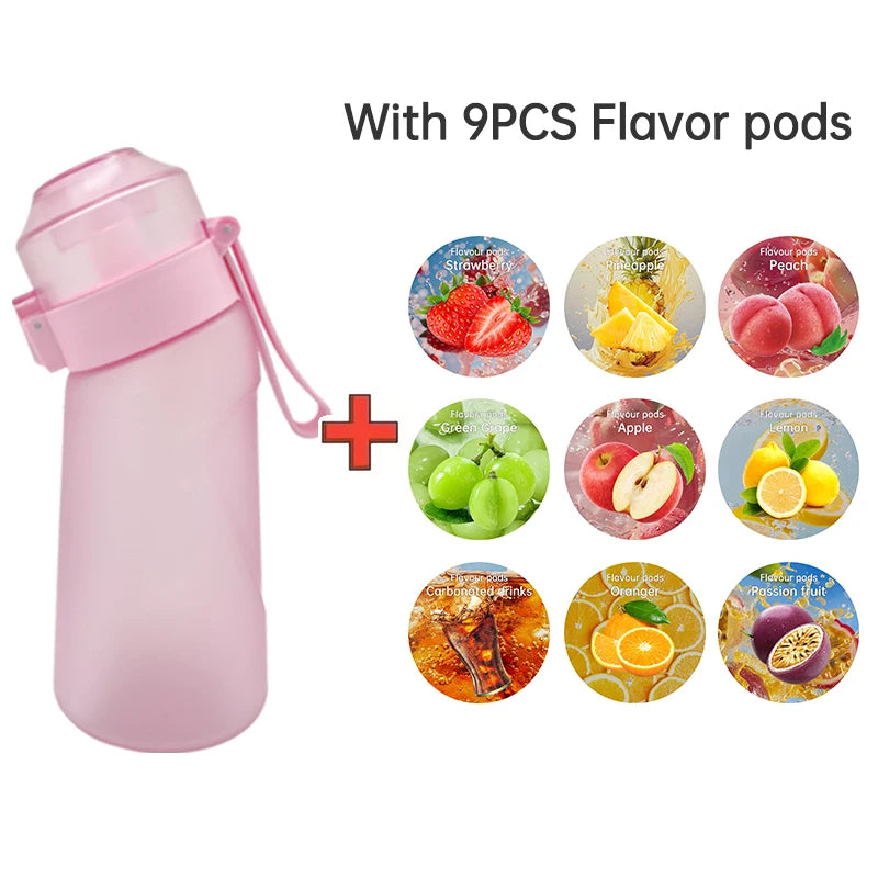 Gourde de sport 500 ml à paille — Givré et Rose