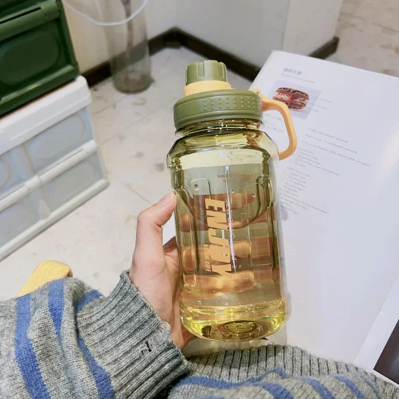 Gourde de sport en plastique sans BPA 600 ml à 1 L avec filtre