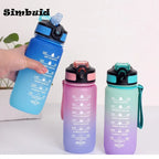 Gourde de sport 600 ml à 1 L graduée