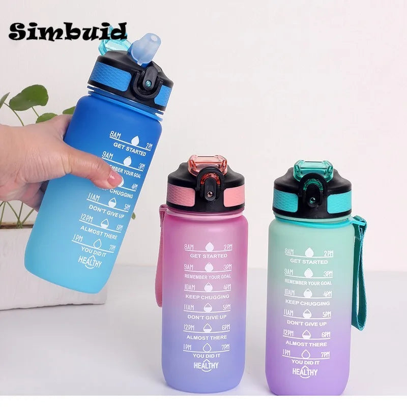 Gourde de sport 600 ml à 1 L graduée