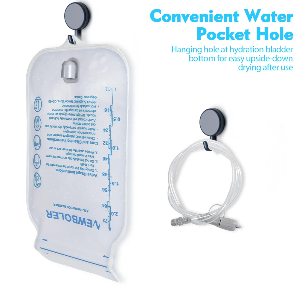 Gourde de vélo en plastique sans BPA 500 ml à 3 L