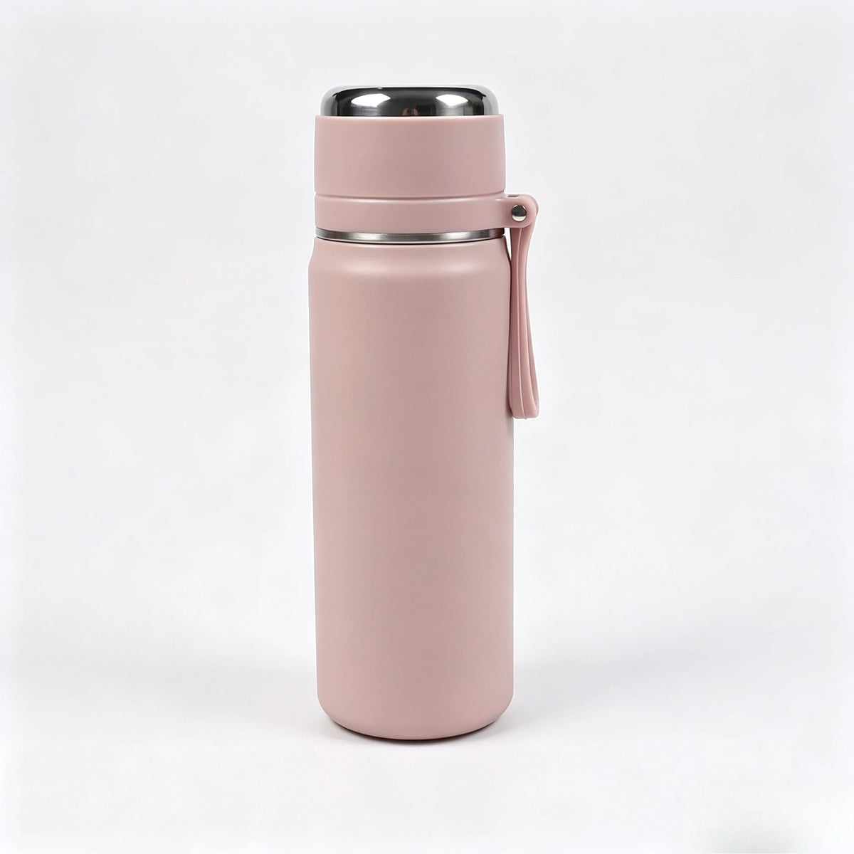 Gourde en inox 500 ml à 600 ml isotherme — 600 ml Rose