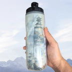 Gourde de vélo en plastique sans BPA 610 ml isotherme