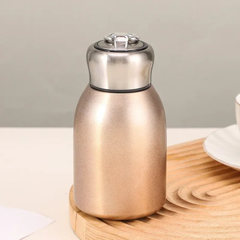 Gourde de sport en inox 300 ml isotherme
