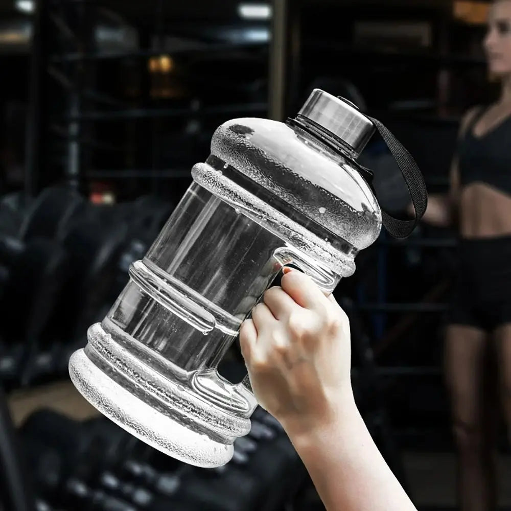 Gourde de sport en plastique sans BPA 2 L shaker