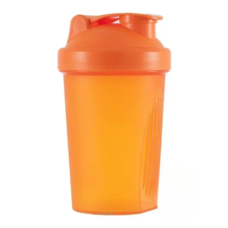 Gourde de sport en inox 400 ml à 600 ml shaker — Orange