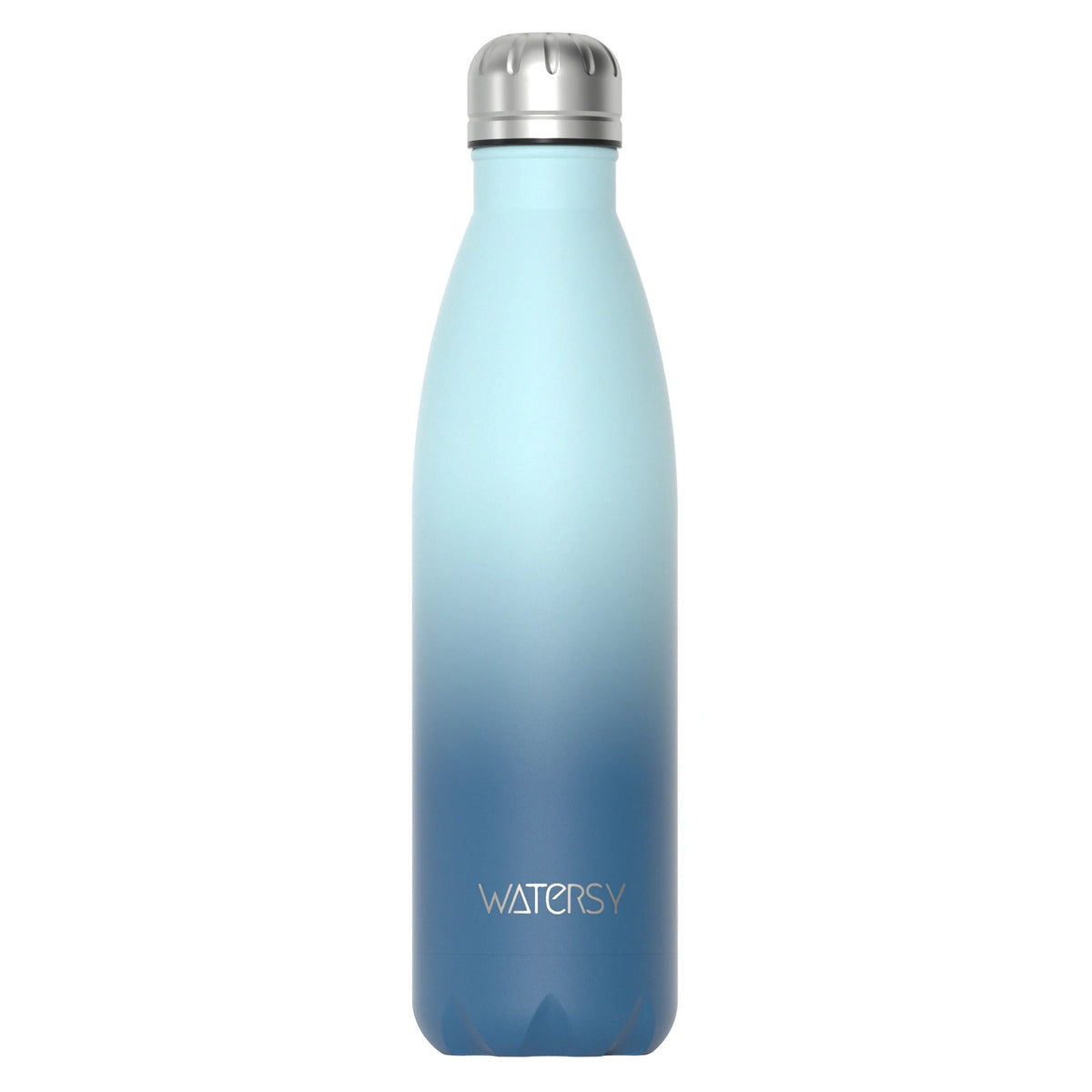 Gourde de sport en inox 500 ml isotherme — Bleu et Dégradé