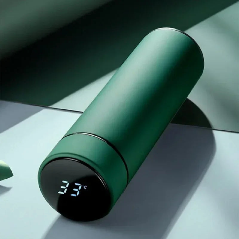 Gourde en inox 500 ml à affichage de température — 8 coloris