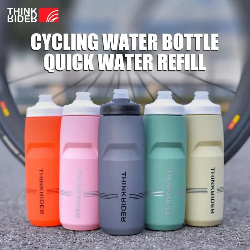 Gourde de vélo en plastique sans BPA 620 ml à 750 ml