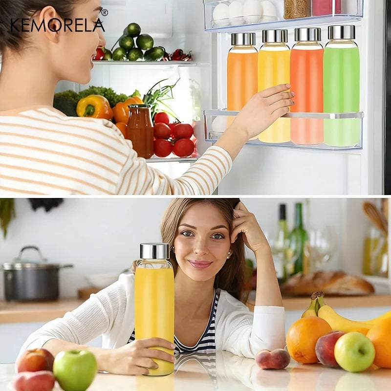Gourde de sport en verre 500 ml à 1 L