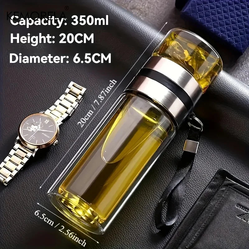 Gourde en verre 350 ml à 500 ml isotherme — 350ml