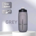 Gourde de vélo en plastique sans BPA 620 ml à 750 ml — Gris