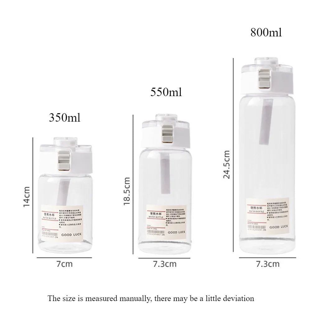 Gourde de sport en plastique sans BPA 350 ml à 800 ml