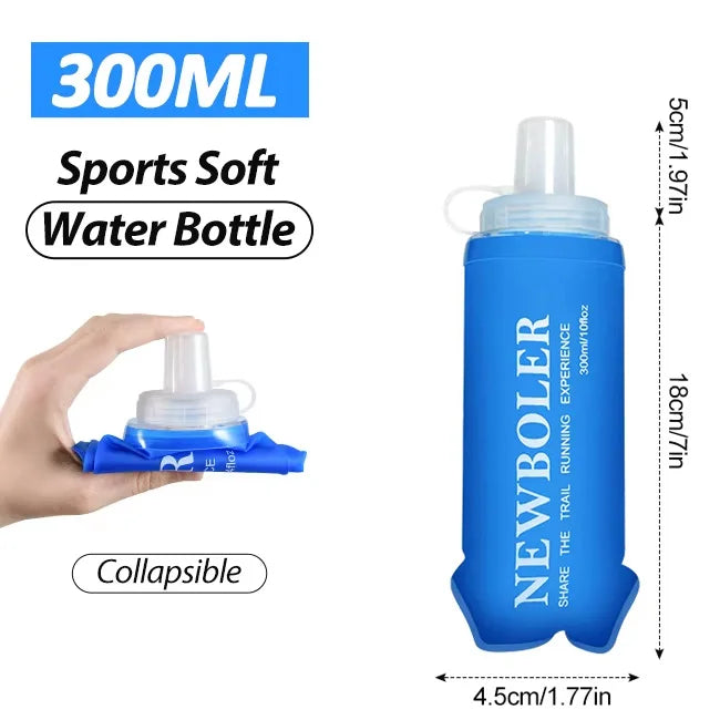 Gourde de vélo en silicone 300 ml à 700 ml — BOT225 BLU