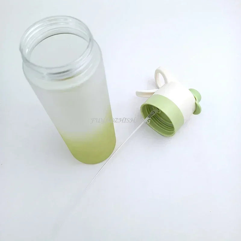 Gourde de sport en verre 650 ml à 700 ml brumisateur