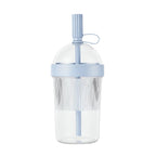 Gourde à café 500 ml à paille — Bleu