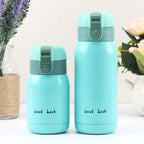 Gourde enfant en inox 200 ml à 360 ml isotherme — 360 ml Bleu