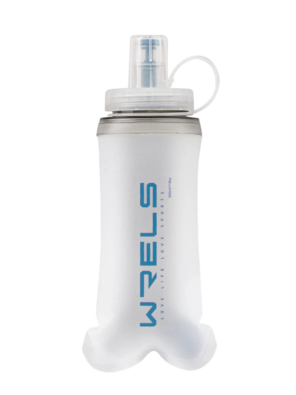 Gourde de vélo en silicone 300 ml à 500 ml — Bleu