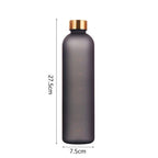 Gourde de sport en plastique sans BPA 950 ml à 1 L graduée