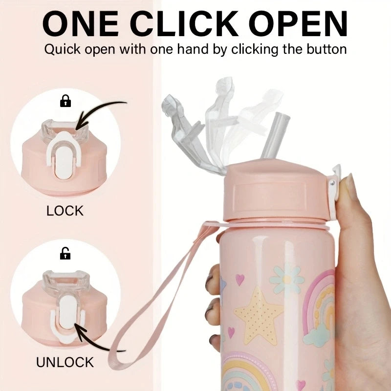 Gourde enfant en plastique sans BPA 680 ml à 750 ml