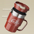 Gourde à café en inox 400 ml isotherme