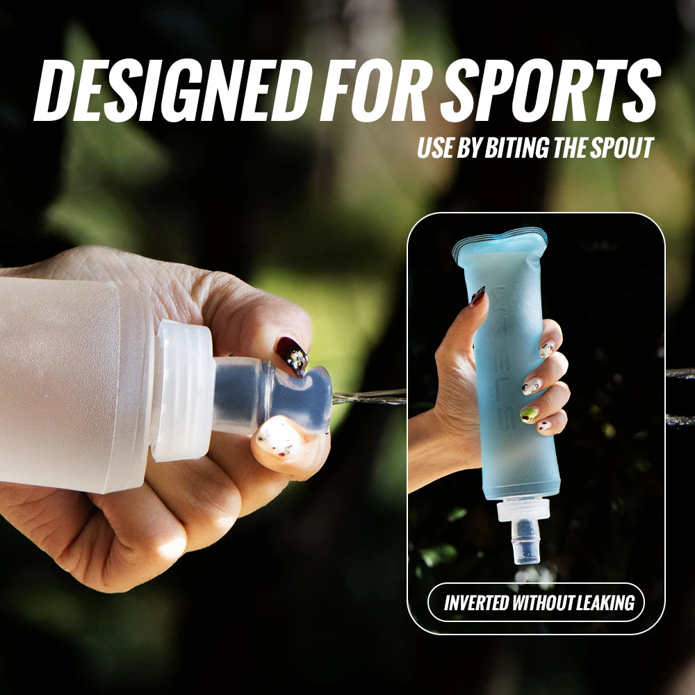 Gourde de sport en silicone 150 ml à 500 ml (2)