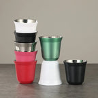 Gourde à café en inox isotherme