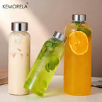 Gourde de sport en verre 500 ml à 1 L