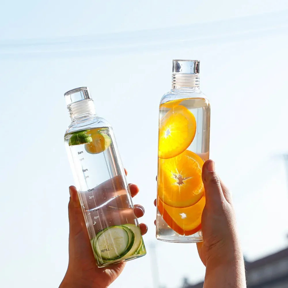 Gourde en verre 300 ml à 1 L