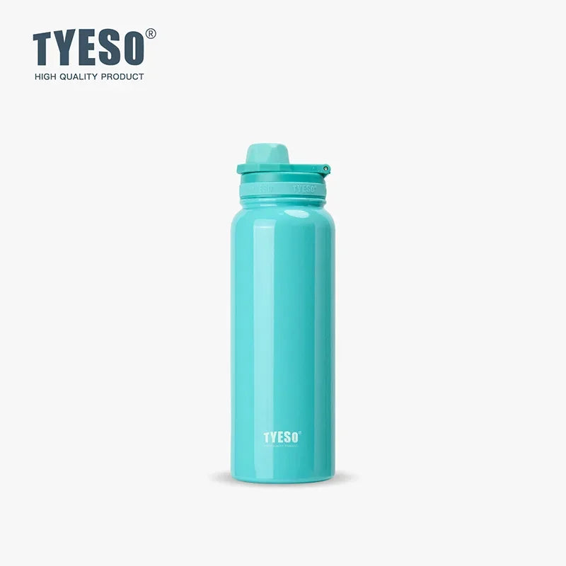 Gourde de sport en inox 600 ml à 1,2 L isotherme — 600 ml Vert